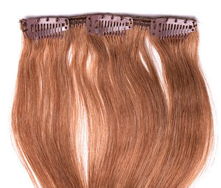 Длиной 26" 28" 30" зажим 4# в расширениях волос девственницы европейских/длиной закрепляют в расширениях волос
