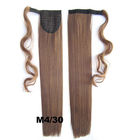 Soft Bond Long Synthetic Heat Resistant Hair Extensions Silky Straight 20 Inch