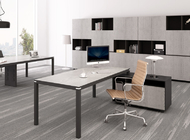 Modern Luxury MDF Melamine Office Furniture With Wooden Drawers