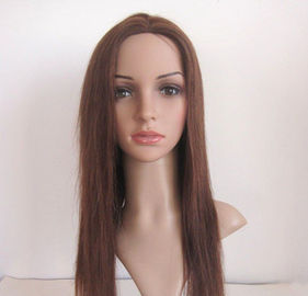 12" - 36" шелковистые индийские реальные парики волос Vrgin фронта шнурка отсутствие химиката отсутствие волокна