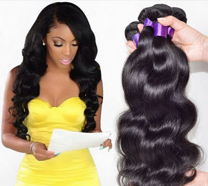 Фасонируйте 6A 100% перуанские волос девственницы прямая перуанская чернота пачек волос 18 дюймов