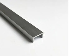 Matt Embossed Silver Anodized One Meter Long Alloy Aluminum Strip